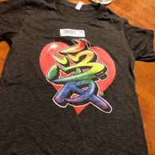 Load image into Gallery viewer, Chinese character love pop art t-shirt! Geeky Chinese character shirt made with love!