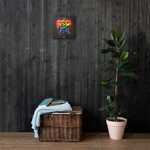Load image into Gallery viewer, Chinese Character Love (爱) 12x12 Canvas Print