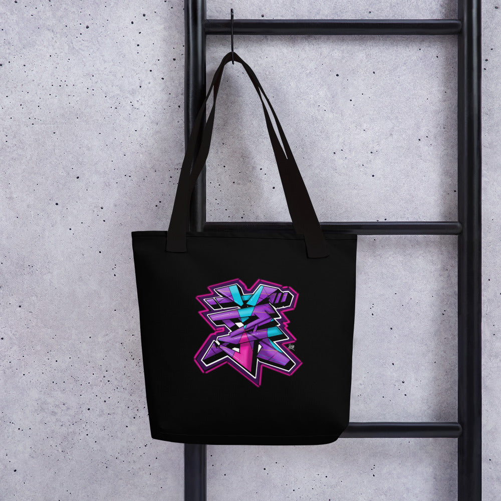 Cai (veggie) Graffiti Tote Bag